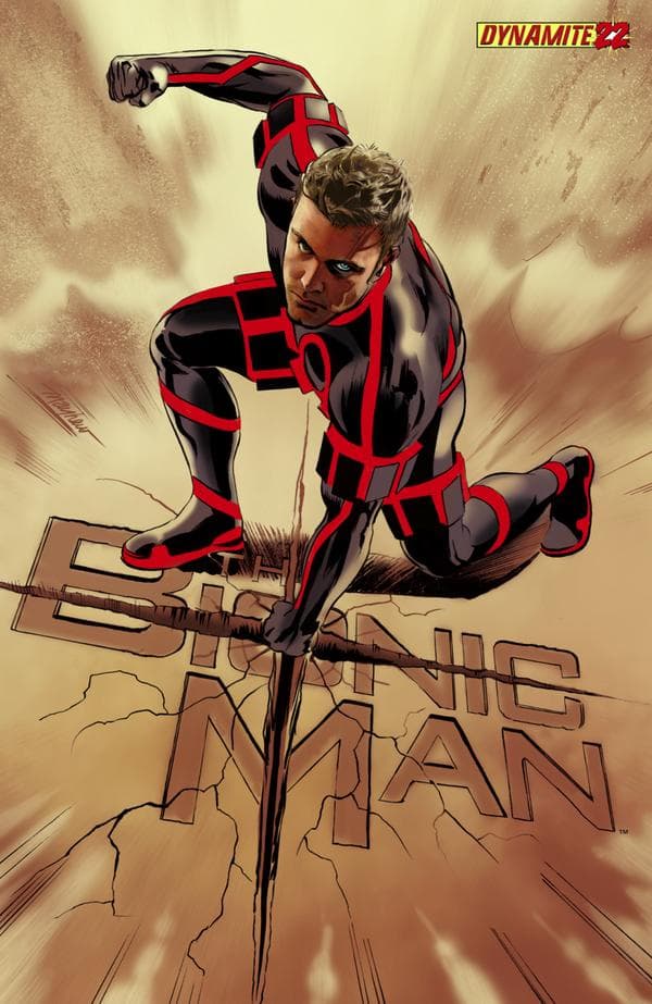 Bionic Man #22 cover