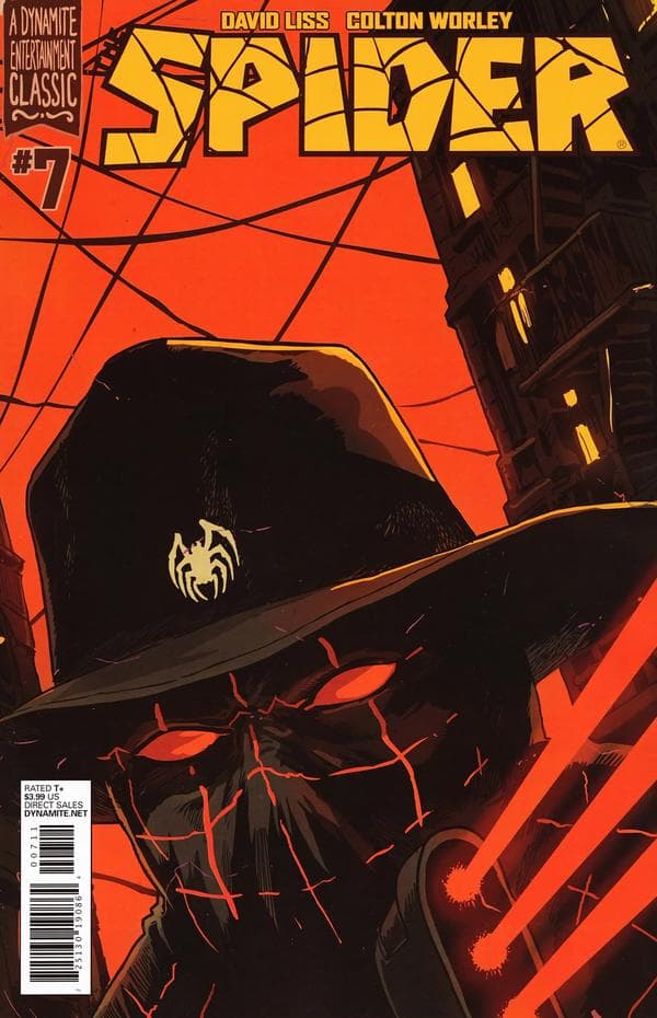 The Spider #7 cover