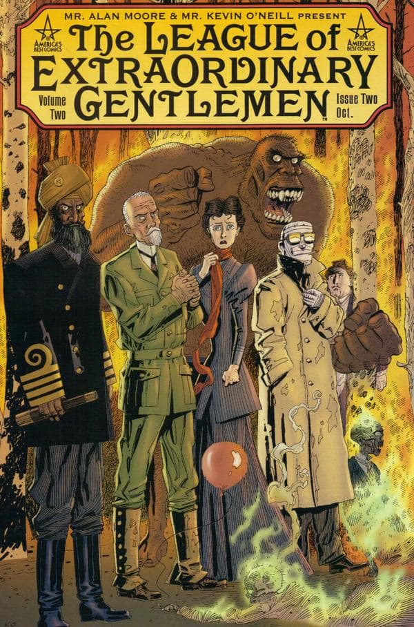 The League of Extraordinary Gentlemen #2 cover