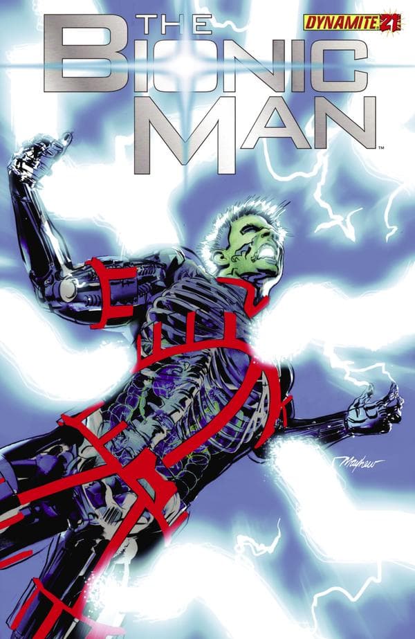 Bionic Man #21 cover