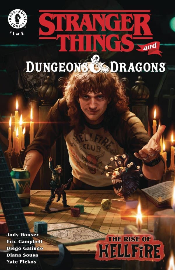 Stranger Things and Dungeons & Dragons: The Rise of Hellfire #1 cover