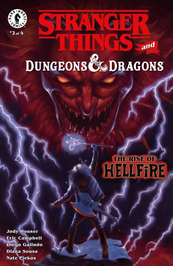 Stranger Things and Dungeons & Dragons: The Rise of Hellfire #2 cover