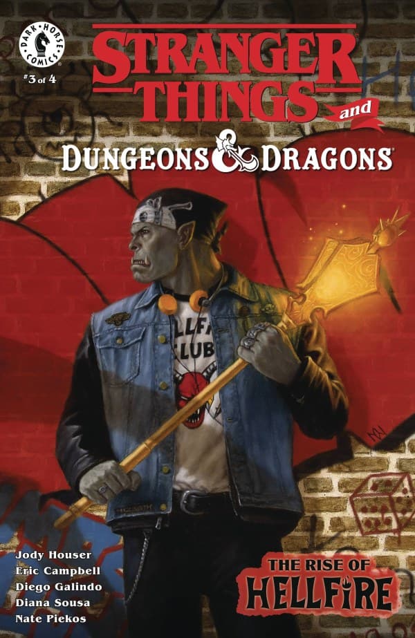 Stranger Things and Dungeons & Dragons: The Rise of Hellfire #3 cover