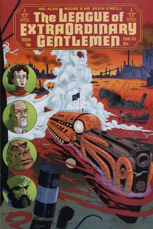 The League of Extraordinary Gentlemen #6 cover