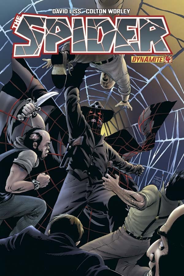 The Spider #4 cover