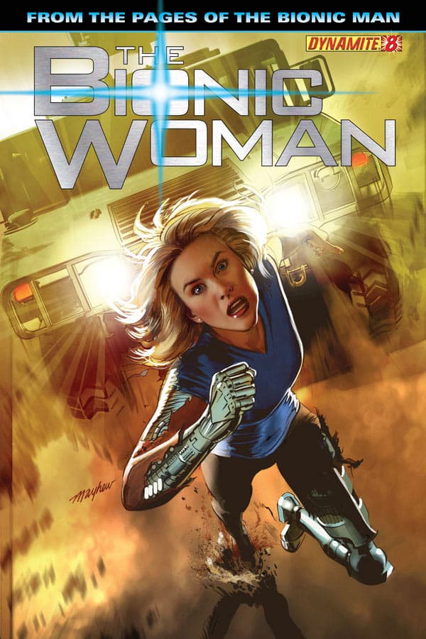 The Bionic Woman #8 cover