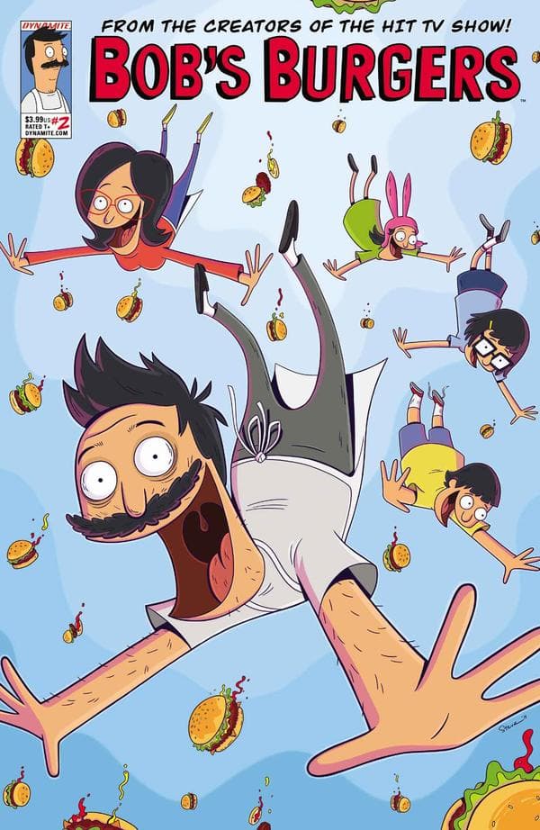 Bob's Burgers #2 cover