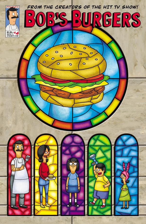 Bob's Burgers #4 cover