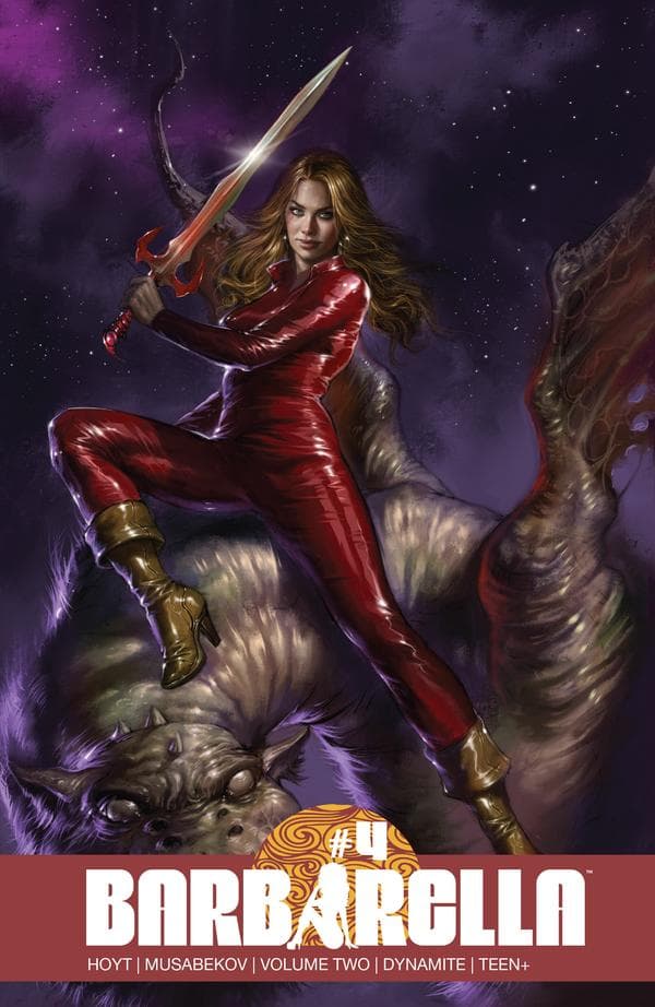 Barbarella #4 cover