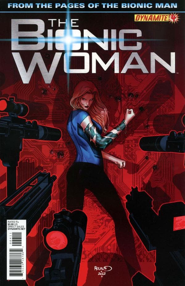 The Bionic Woman #4 cover