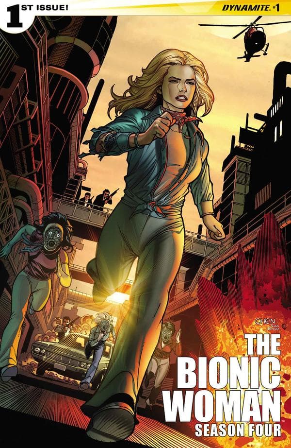 The Bionic Woman: Season Four #1 cover