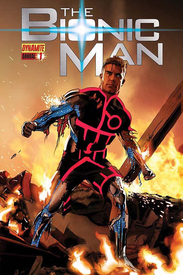 The Bionic Man Annual #1 cover