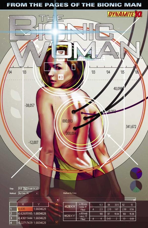 The Bionic Woman #10 cover