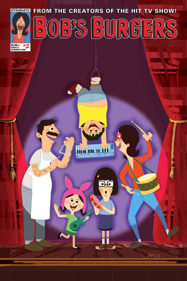 Bob's Burgers #2 cover