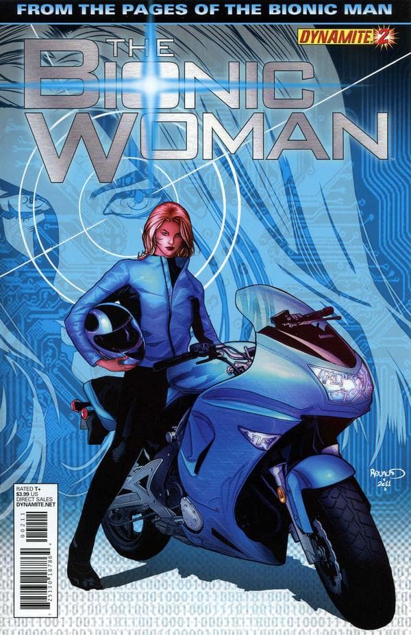 The Bionic Woman #2 cover
