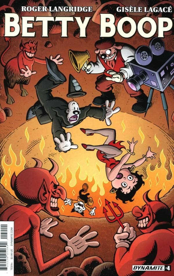 Betty Boop #4 cover