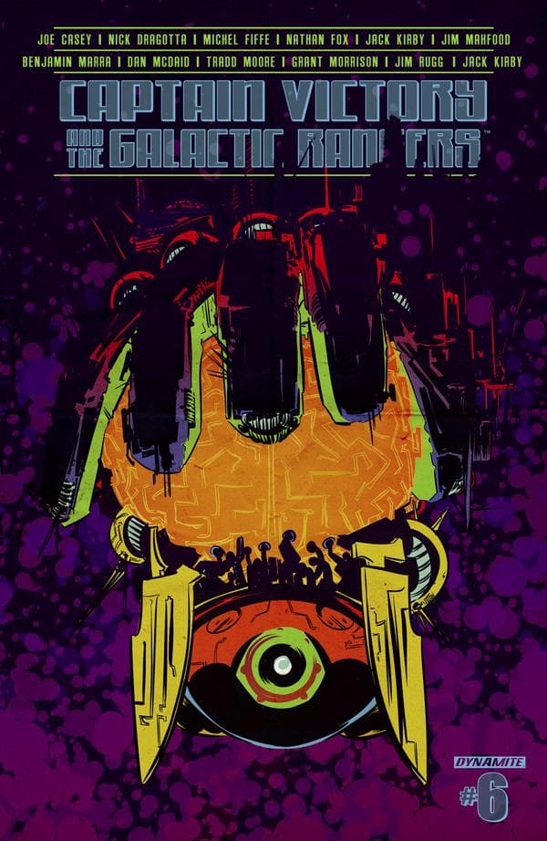 Captain Victory and the Galactic Rangers #6 cover