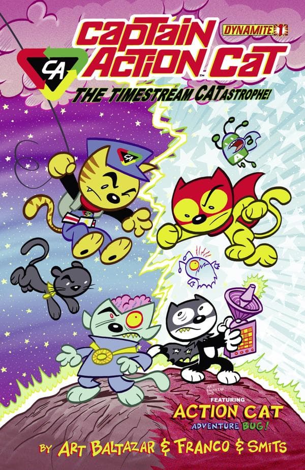 Captain Action Cat: The Timestream CATastrophe! #1 cover