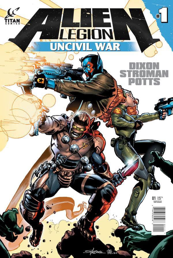 Alien Legion: Uncivil War #1 cover