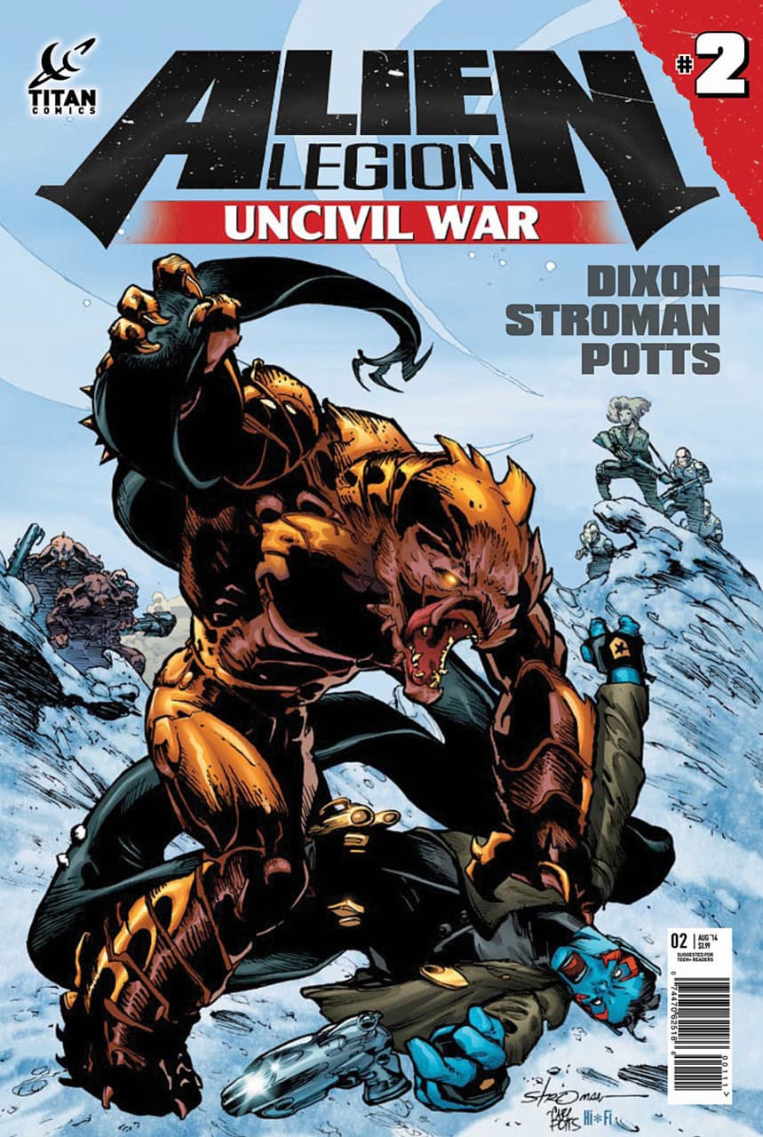 Alien Legion: Uncivil War #2 cover