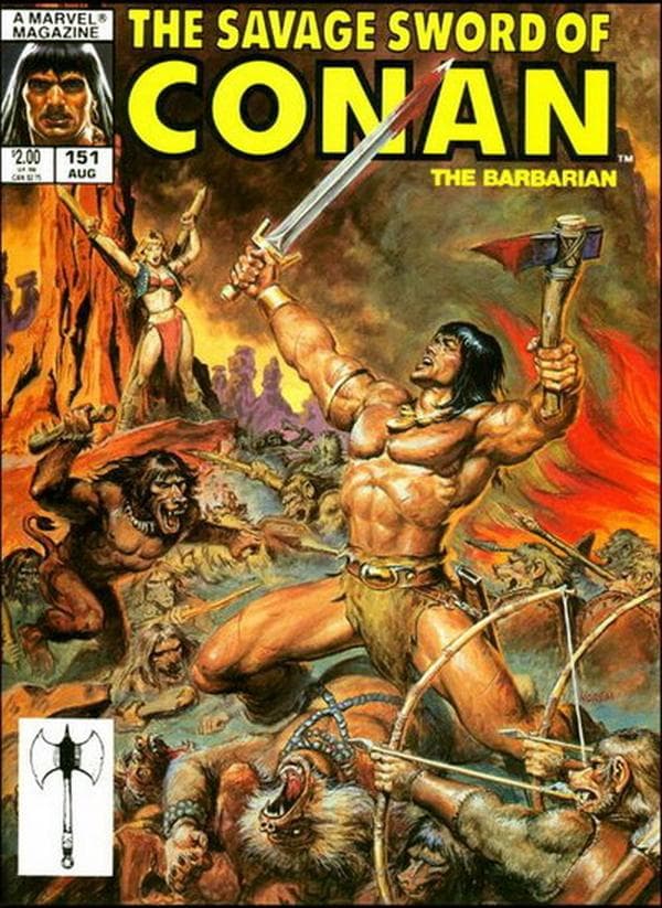 The Savage Sword of Conan #151