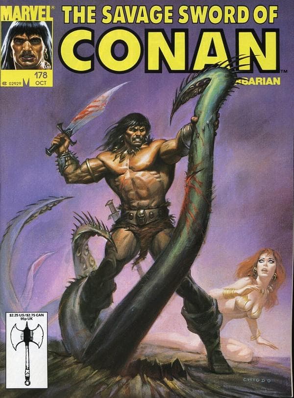 The Savage Sword of Conan #178