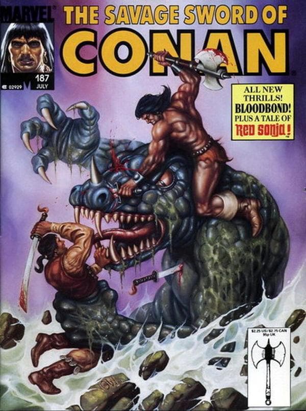 The Savage Sword of Conan #187