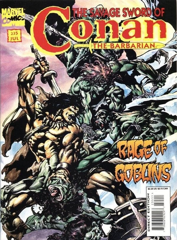 The Savage Sword of Conan #235 cover