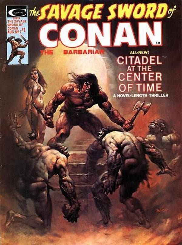 The Savage Sword of Conan #7 cover