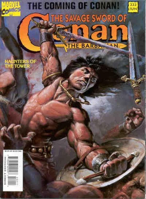 The Savage Sword of Conan #222