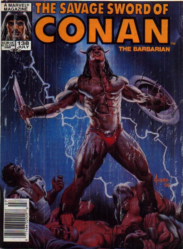 The Savage Sword of Conan #138
