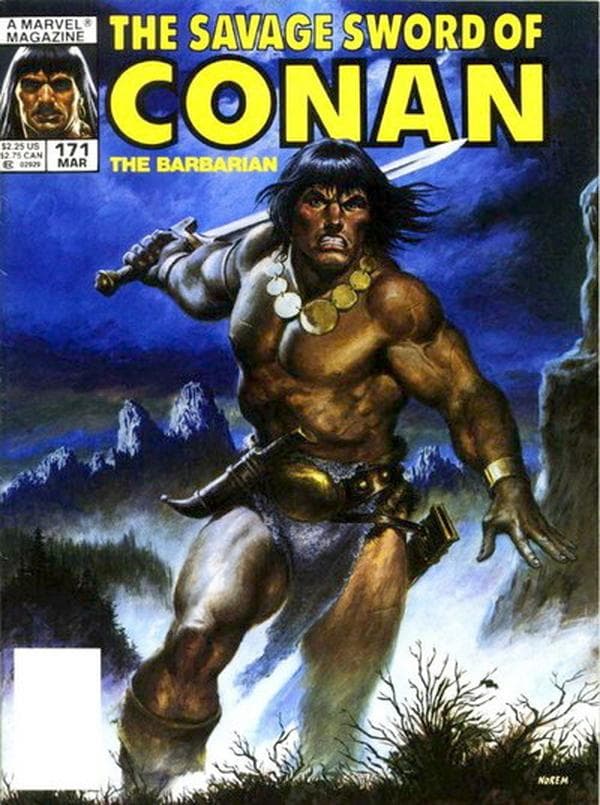 The Savage Sword of Conan #171 cover