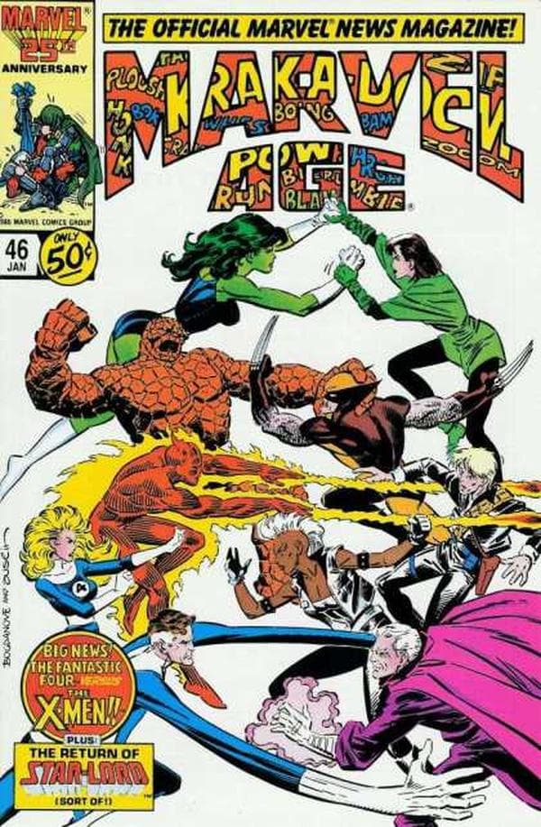 Marvel Age #46 cover