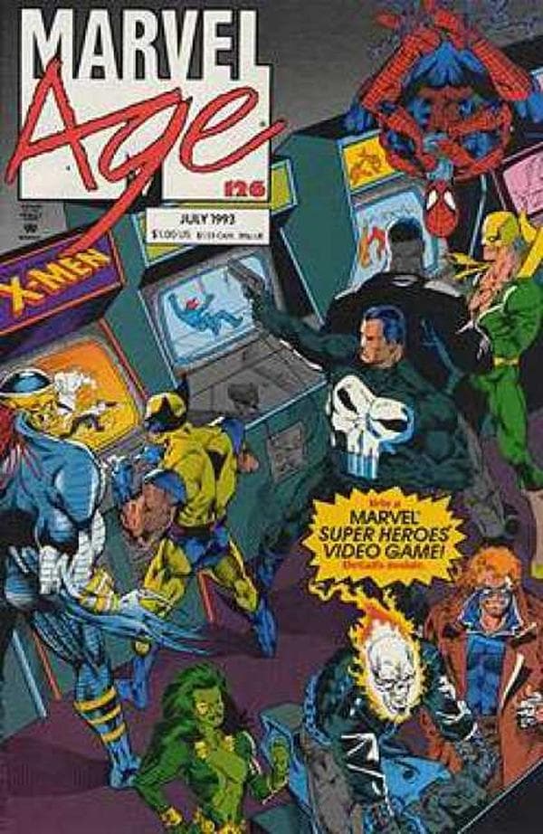 Marvel Age #126 cover