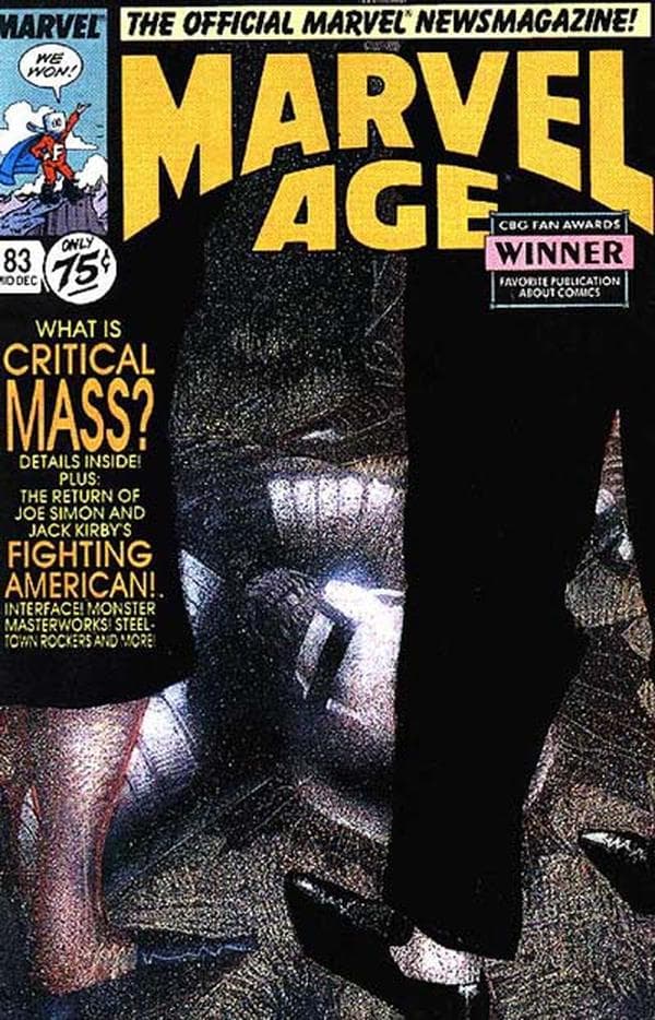 Marvel Age #83 cover