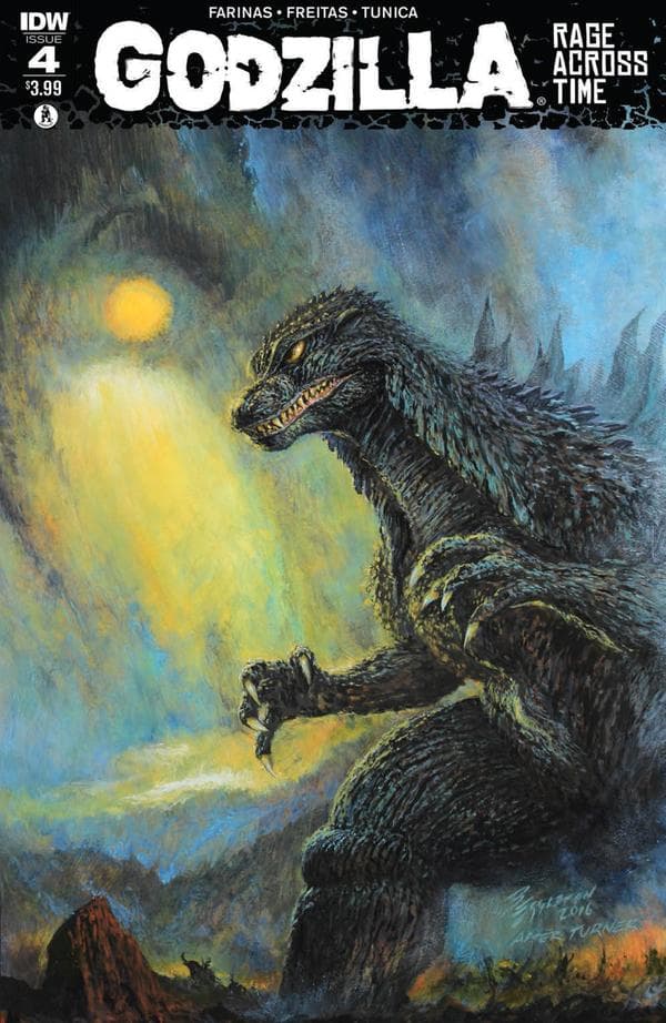 Godzilla: Rage Across Time #4 cover