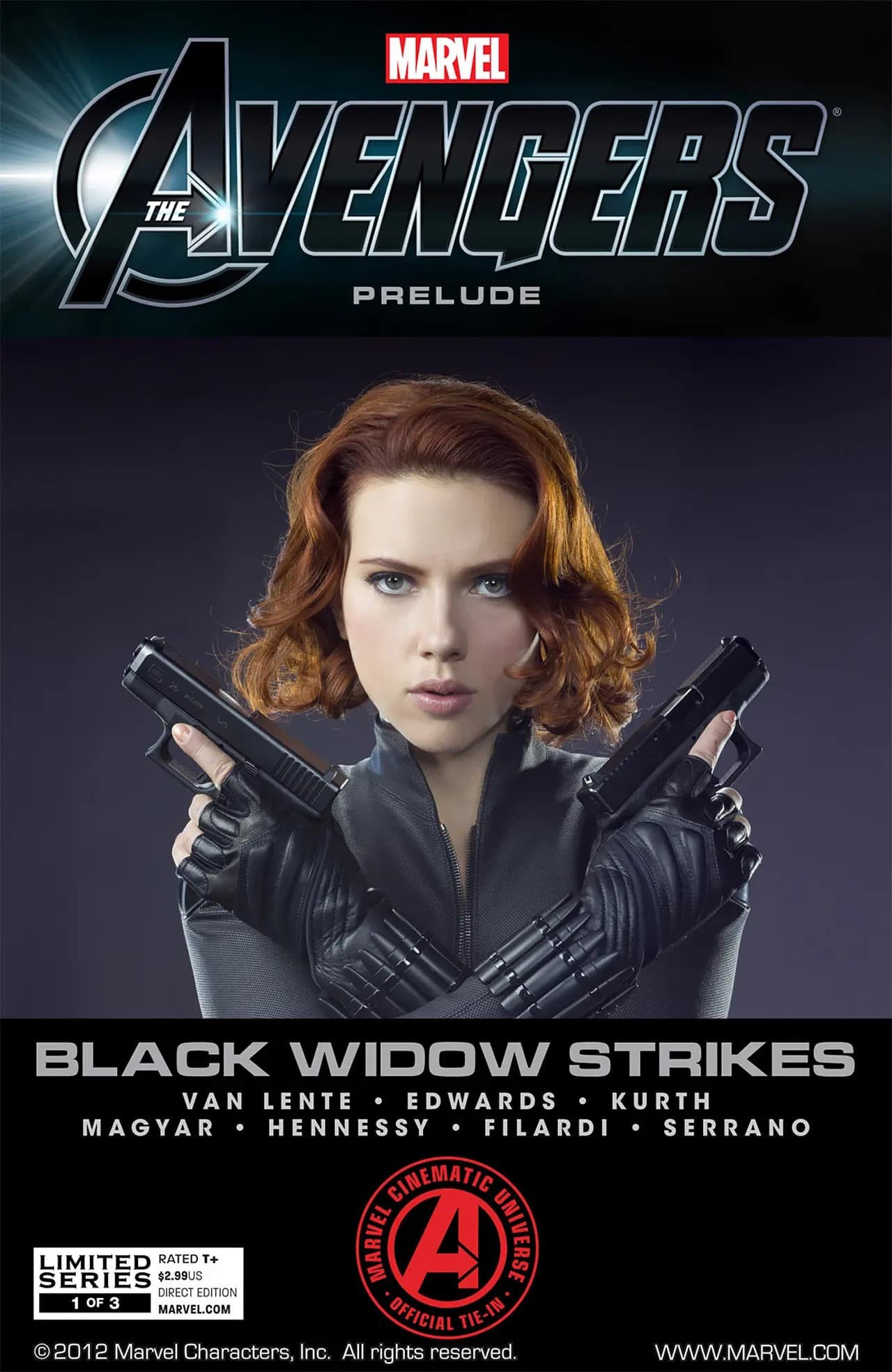 The Avengers Prelude: Black Widow Strikes #1 cover