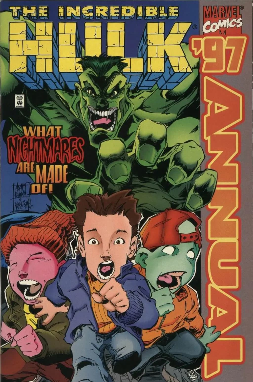 The Incredible Hulk '97 #1 cover