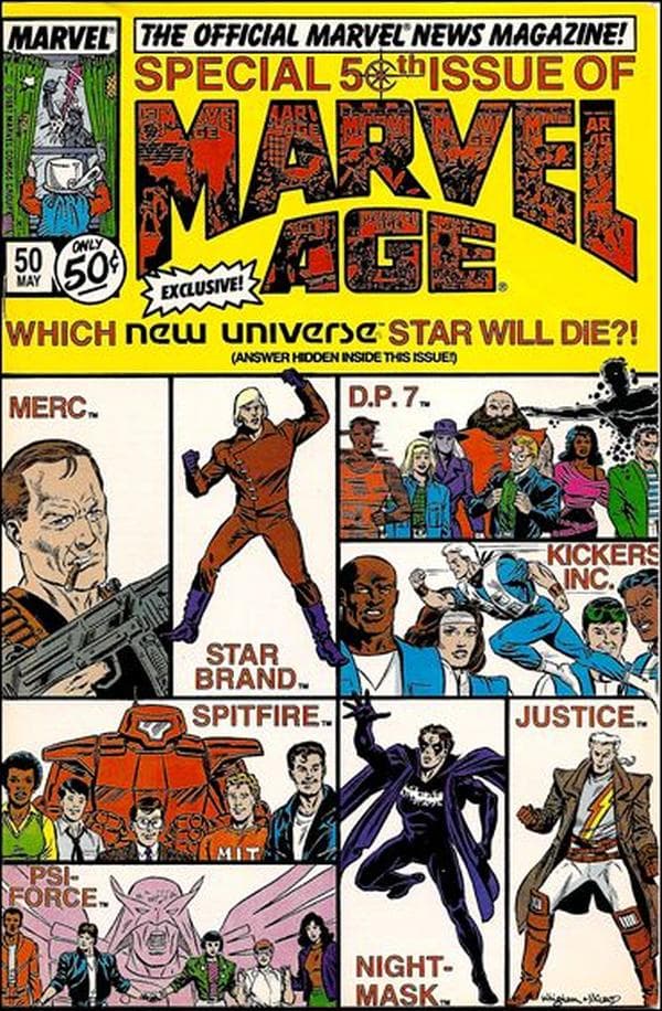 Marvel Age #50