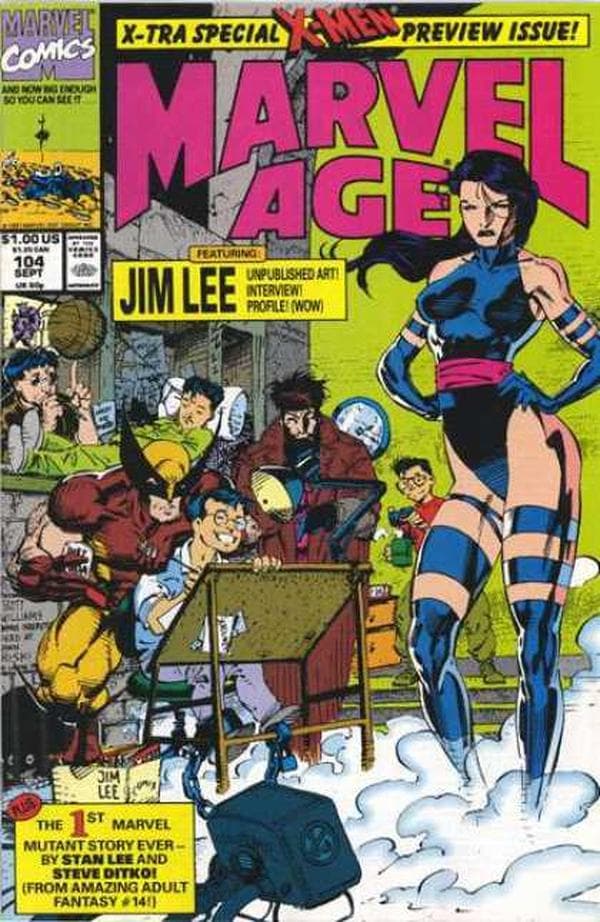 Marvel Age #104 cover