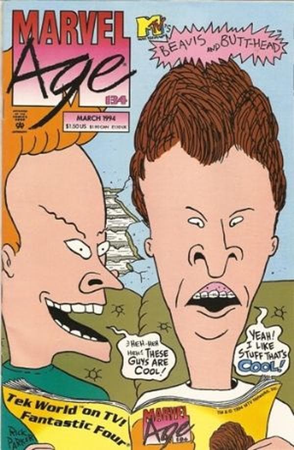 Marvel Age #134 cover