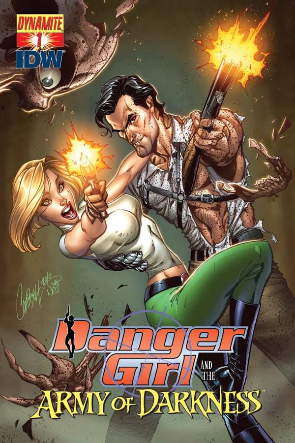 Danger Girl and the Army of Darkness #1 cover