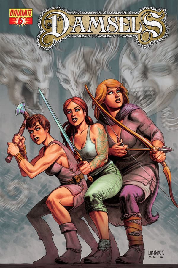 Damsels #6 cover