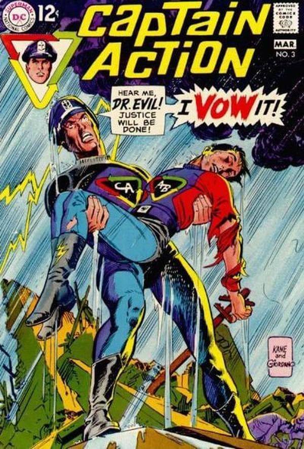 Captain Action #3 cover