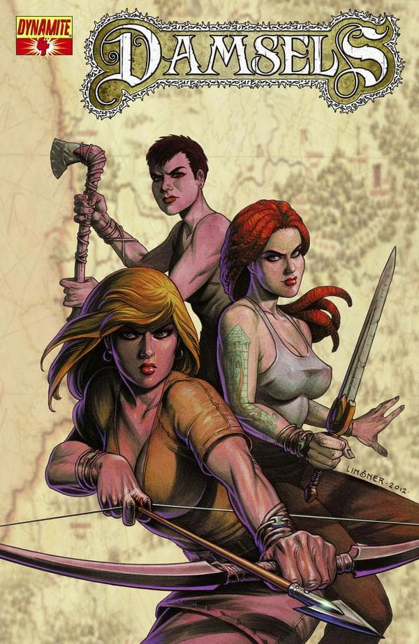 Damsels #4 cover