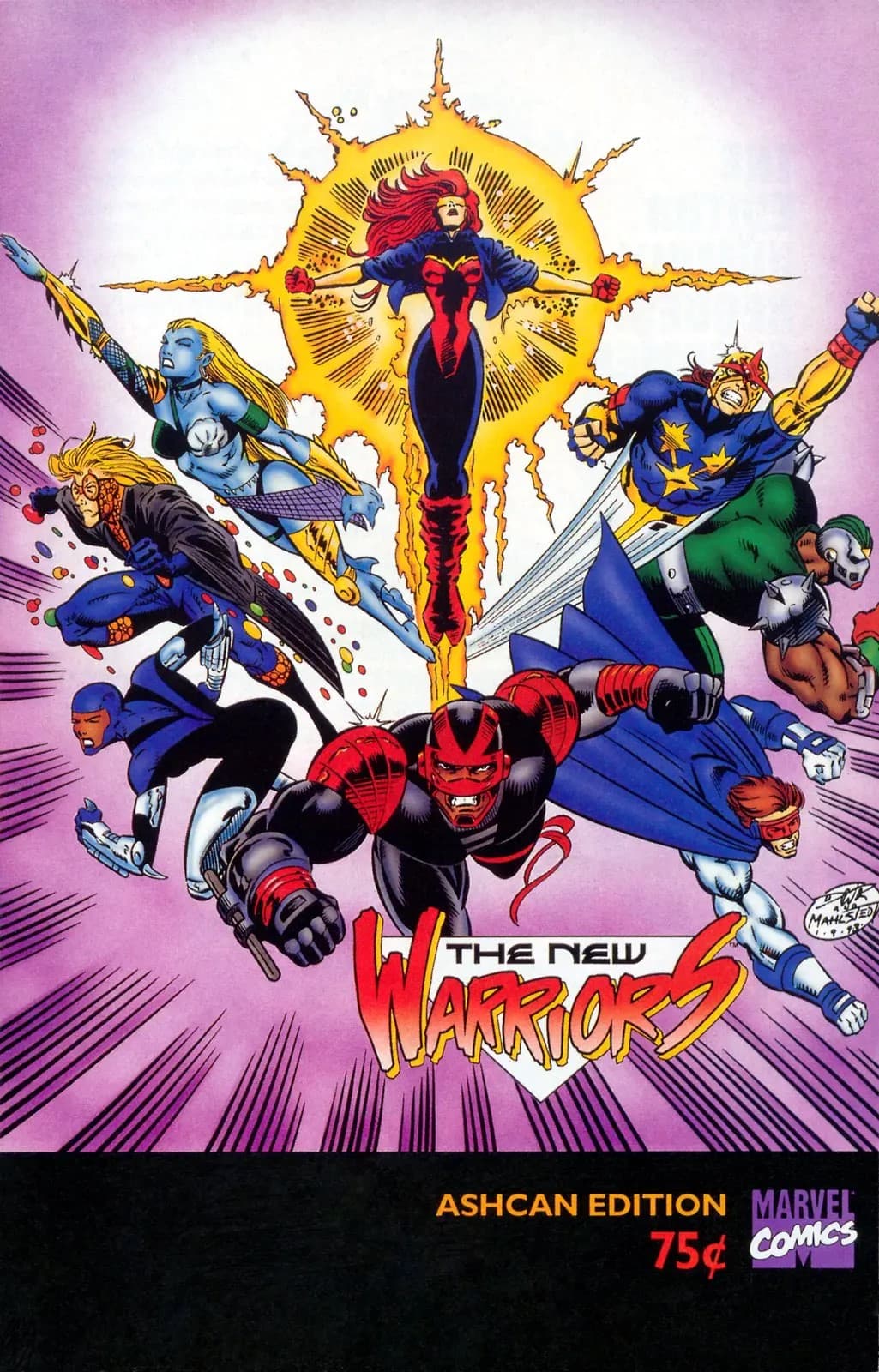 The New Warriors Ashcan Edition