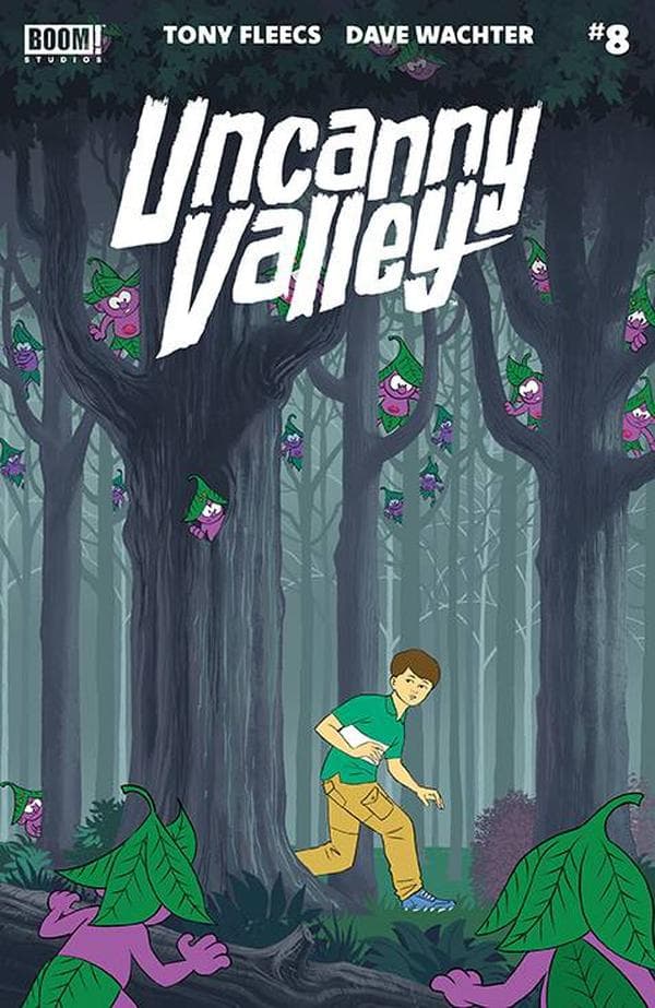 Uncanny Valley #8 cover