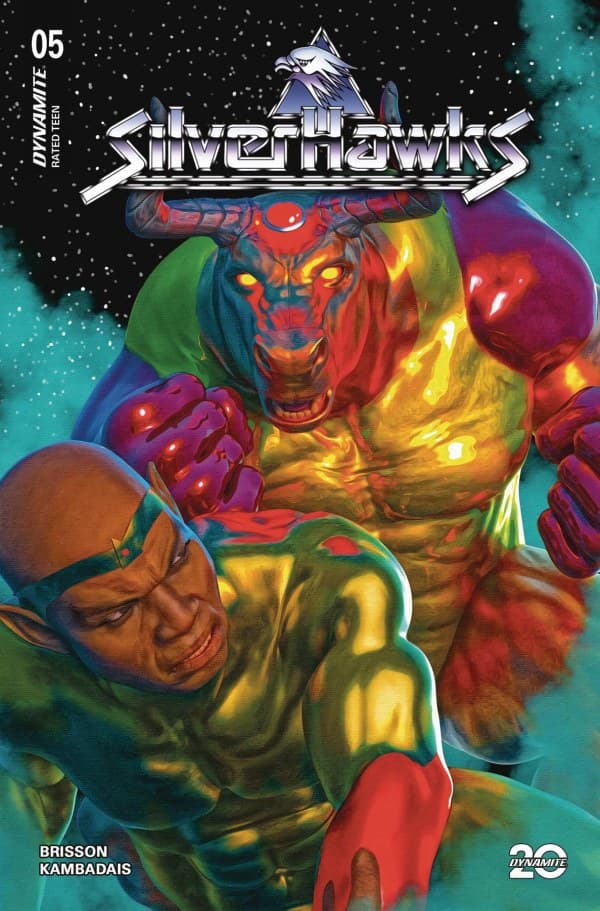 SilverHawks #5 cover