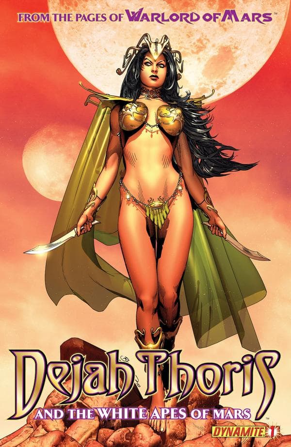 Dejah Thoris and the White Apes of Mars