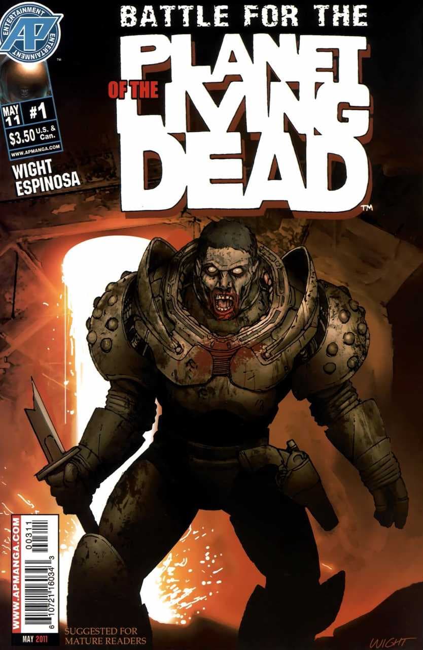 Battle for the Planet of the Living Dead #1 cover